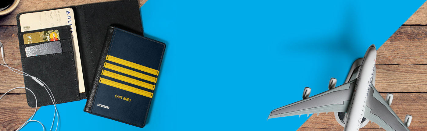 Aviation Passport Covers