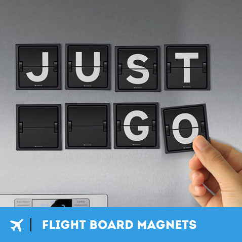 Flight Board - Letters - Magnets