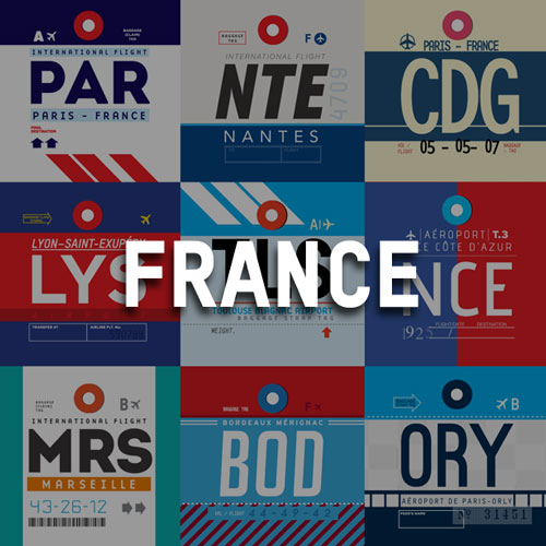 French Airport Codes Pattern
