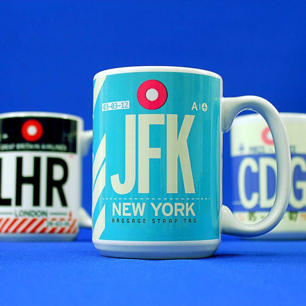 IATA Code Mugs Iata code mugs