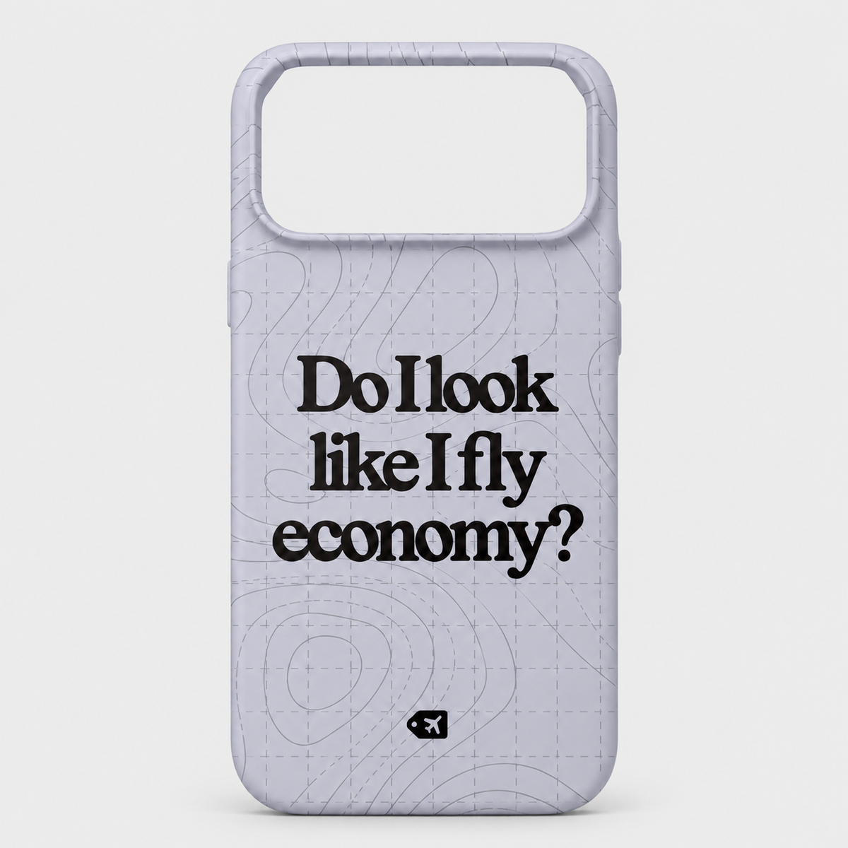 Est-ce que j'ai l'air de voyager en classe économique ? - Coque iPhone