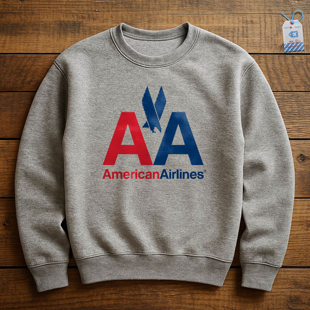 T-shirt Unisex Allegheny Airlines Logo - Couleurs Assorties - Taille S à 5XL - Coton épais