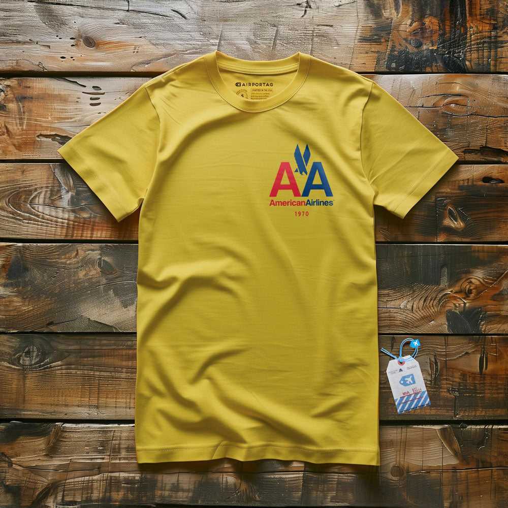 AA 70's pocket logo - T-Shirt
