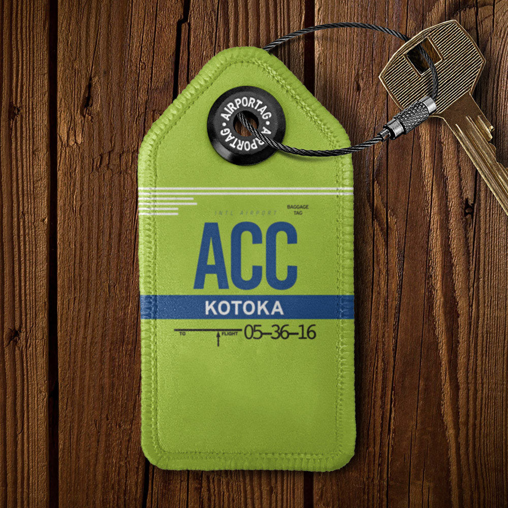 ACC - Porte-clés en cuir