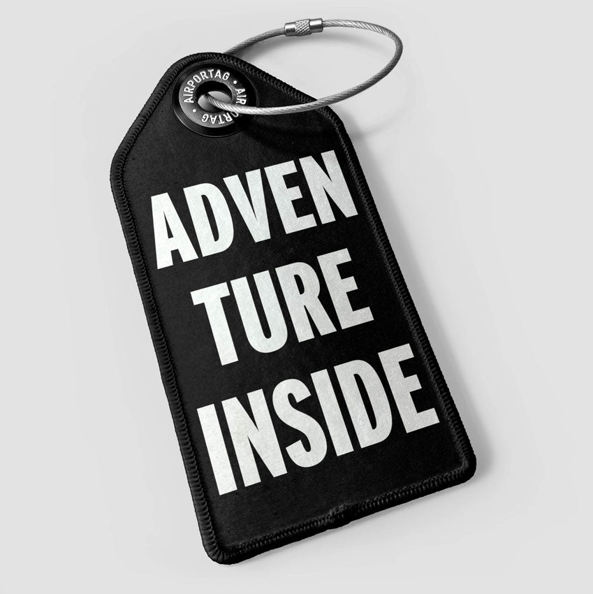 Adventure Inside - Luggage Tag