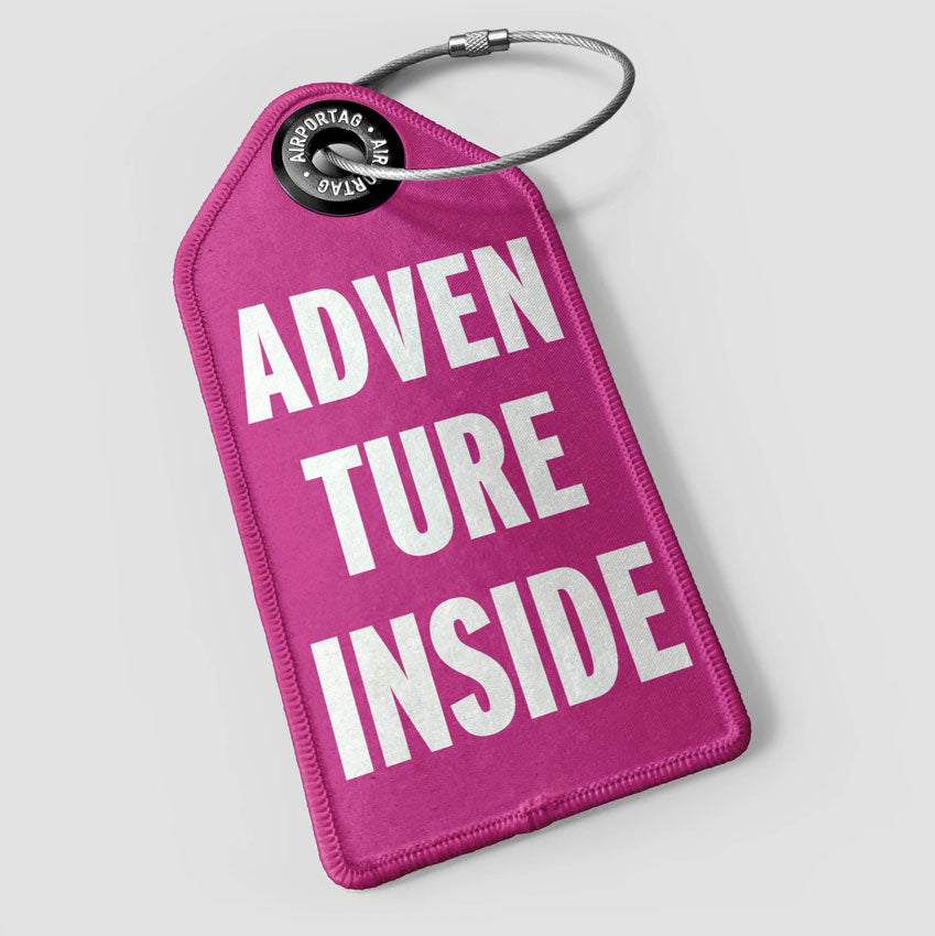 Adventure Inside - Luggage Tag