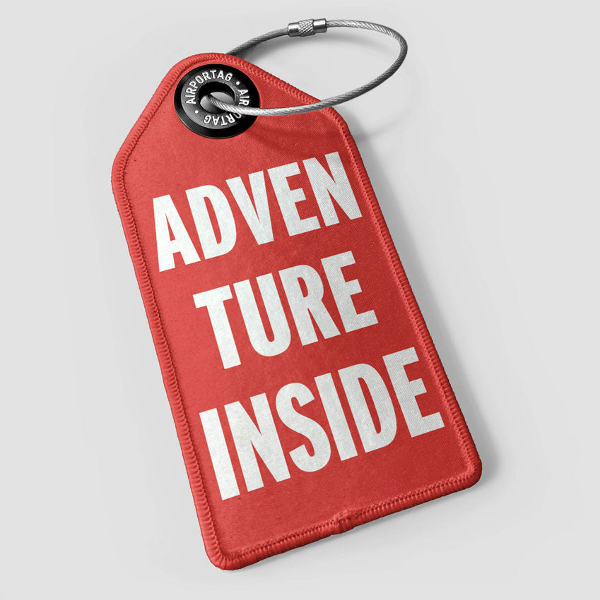 Adventure Inside - Luggage Tag