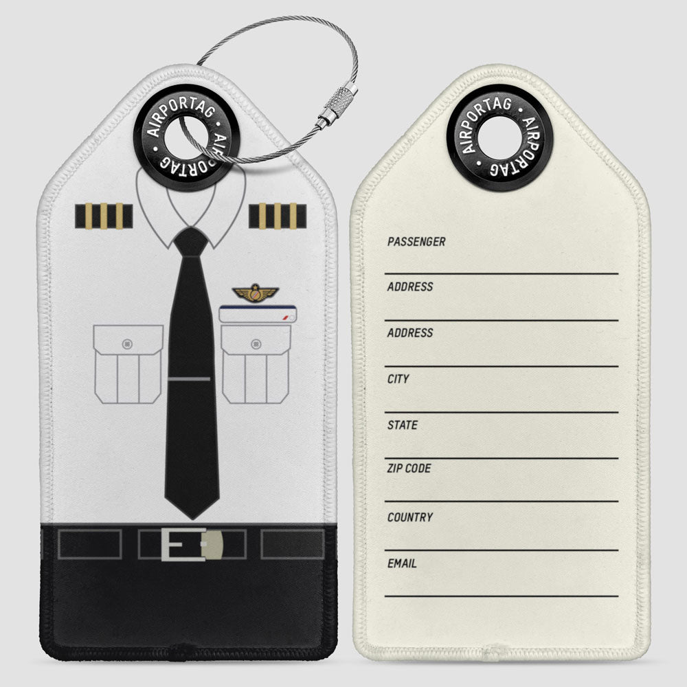AF Pilot Uniform - Luggage Tag