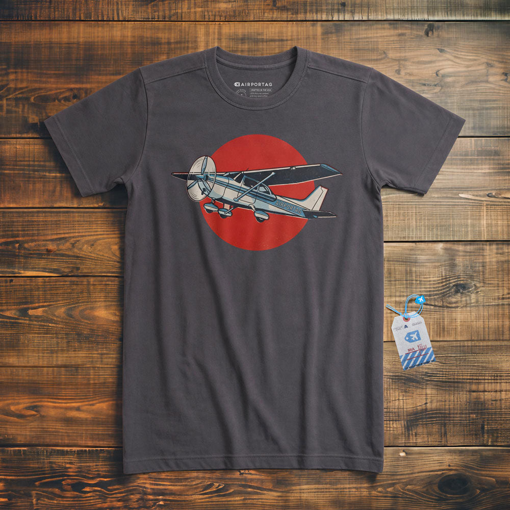 Riso Red Plane - T-Shirt