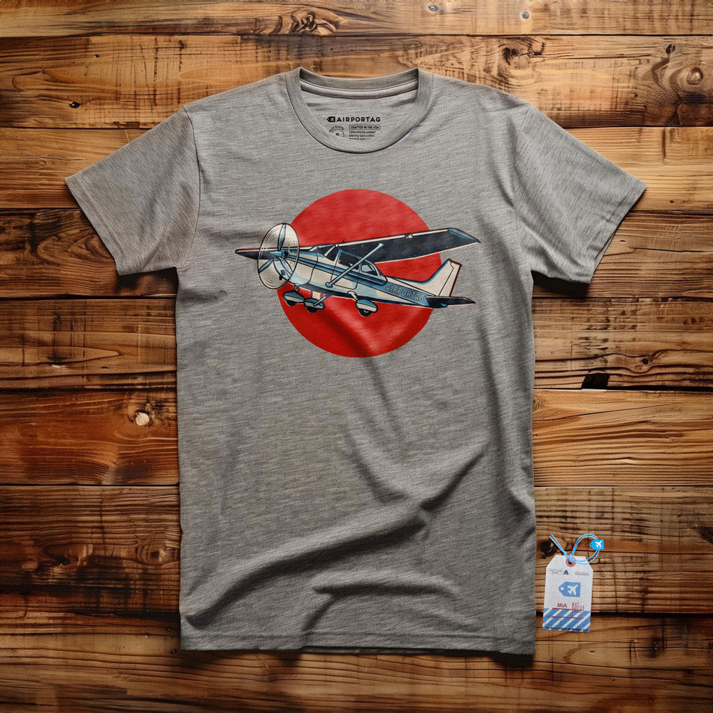 Riso Red Plane - T-Shirt