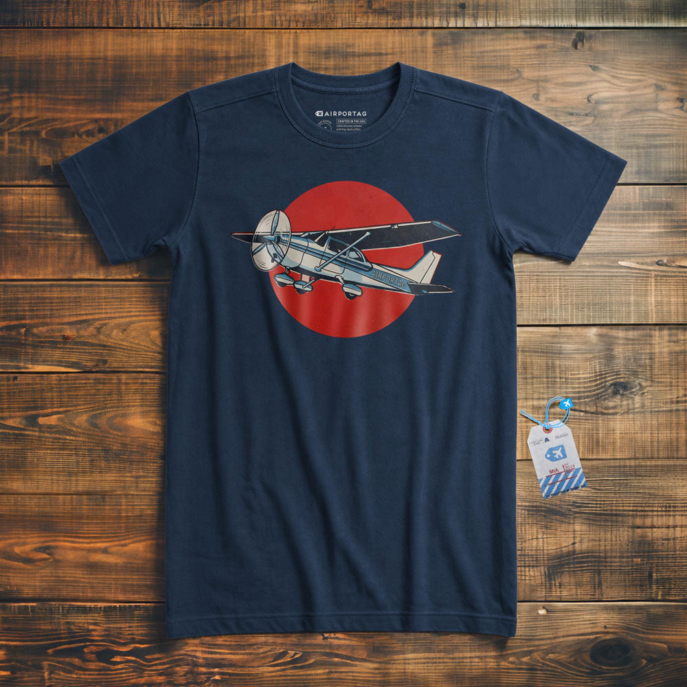 Riso Red Plane - T-Shirt