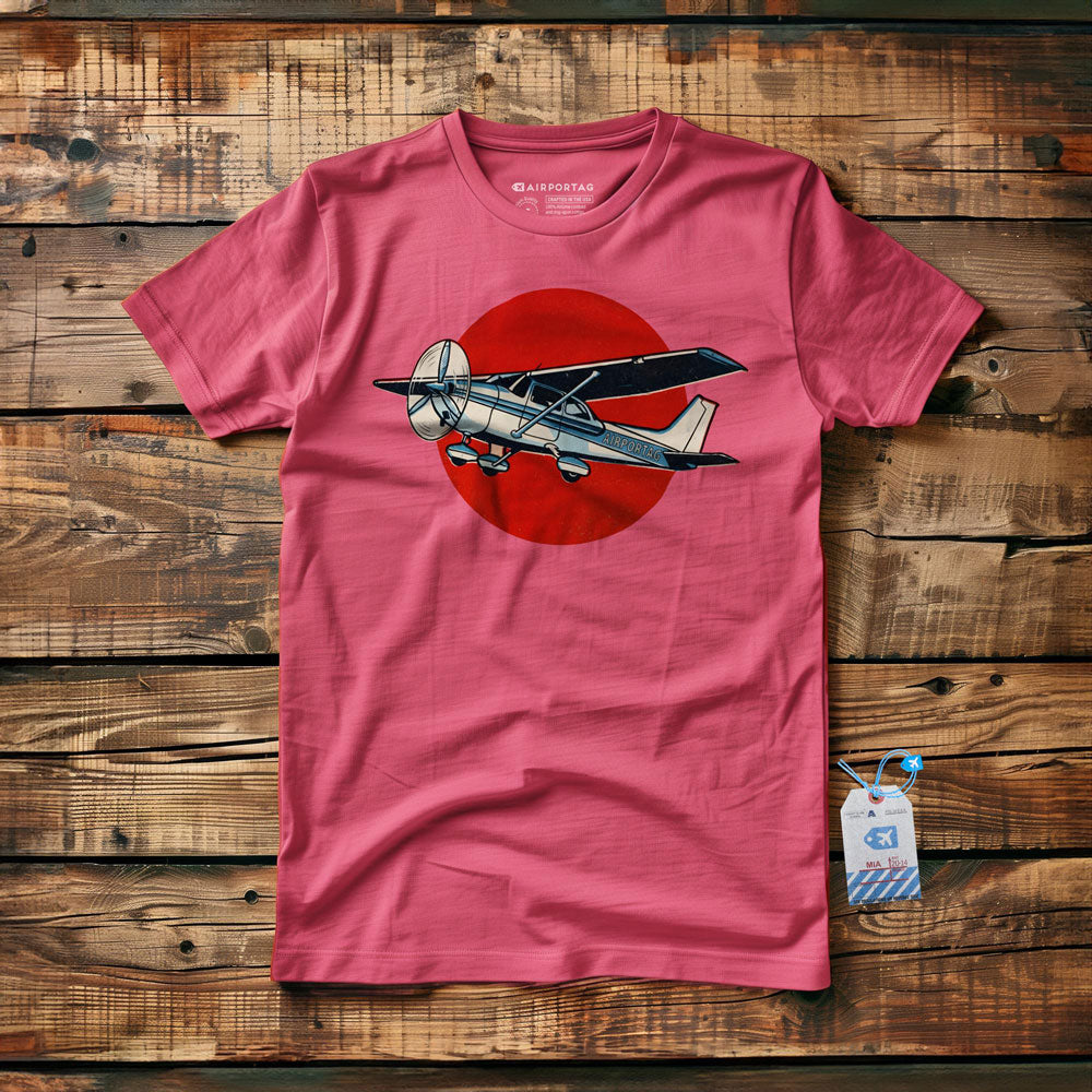 Riso Red Plane - T-Shirt