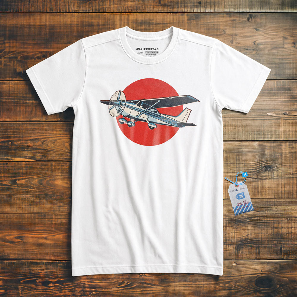 Riso Red Plane - T-Shirt