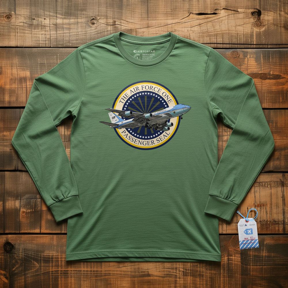 Air Force One Plane - Long Sleeve T-Shirt