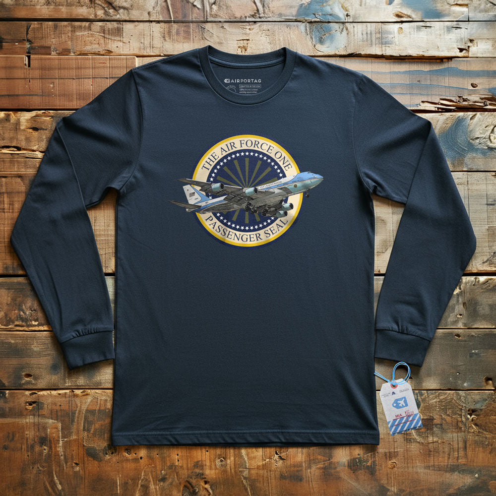 Air Force One Plane - Long Sleeve T-Shirt