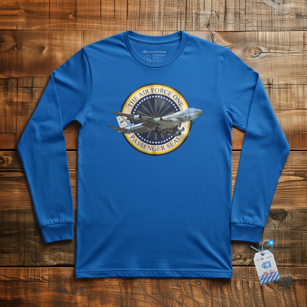 Air Force One Plane - Long Sleeve T-Shirt