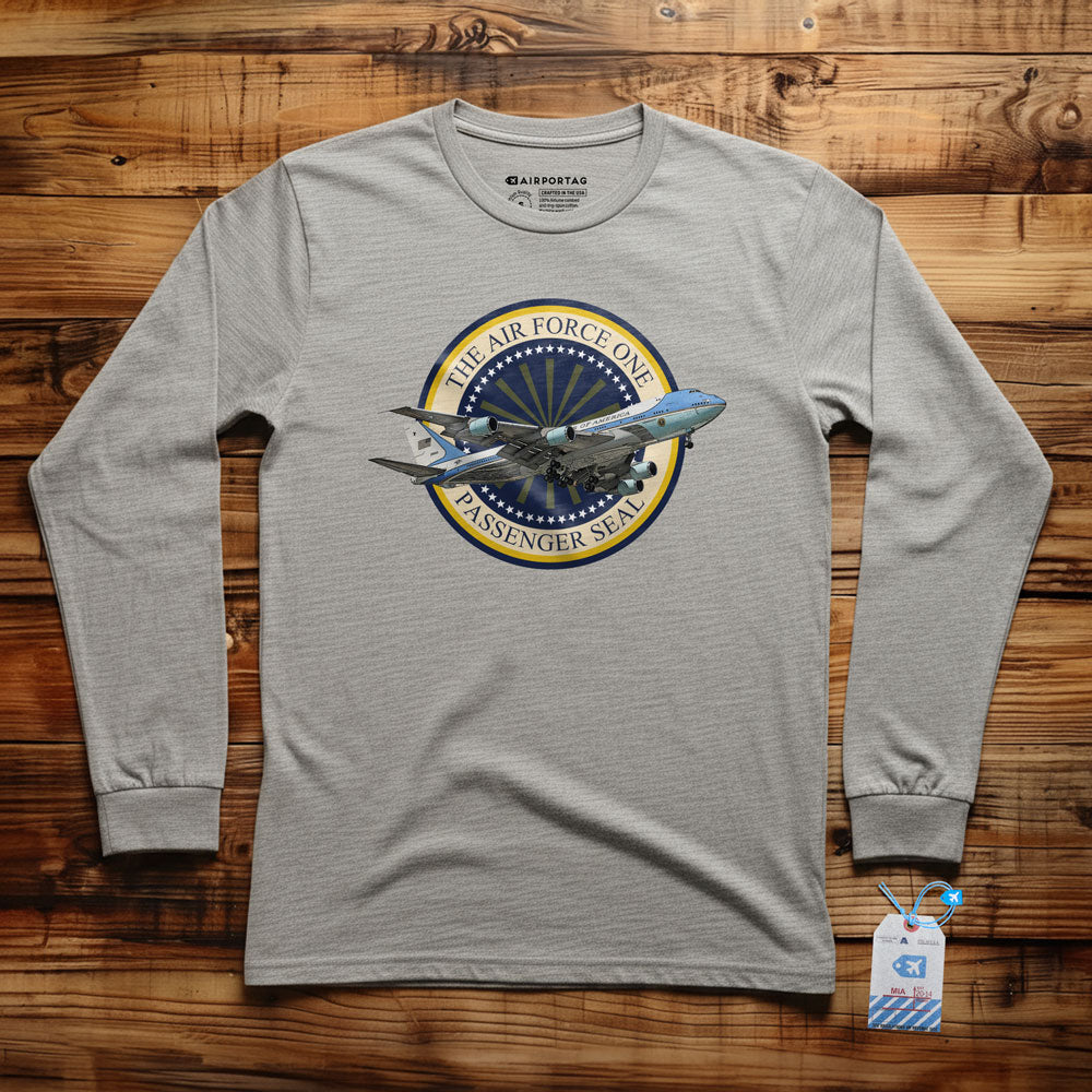 Air Force One Plane - Long Sleeve T-Shirt