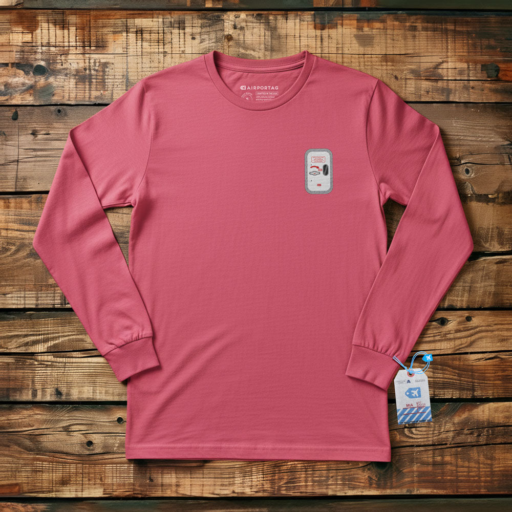 Airplane Door Tiny - Long Sleeve T-Shirt
