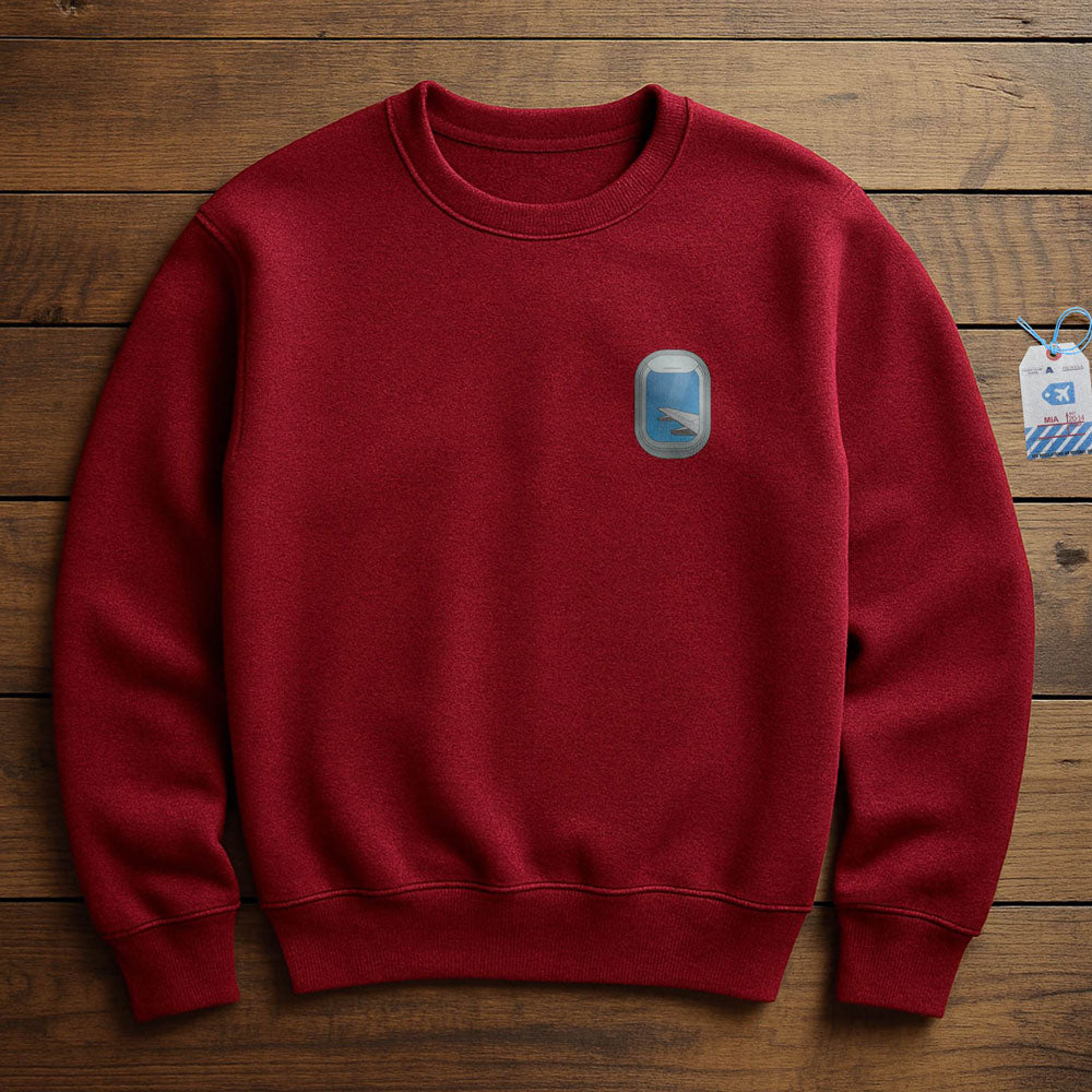 Airplane Window Wing Tiny - Sweatshirt
