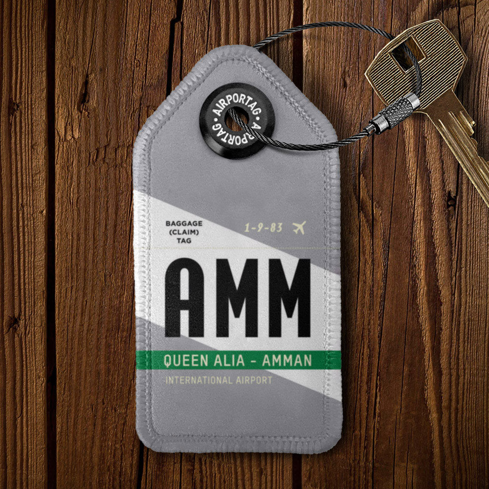 AMM - Porte-clés en cuir