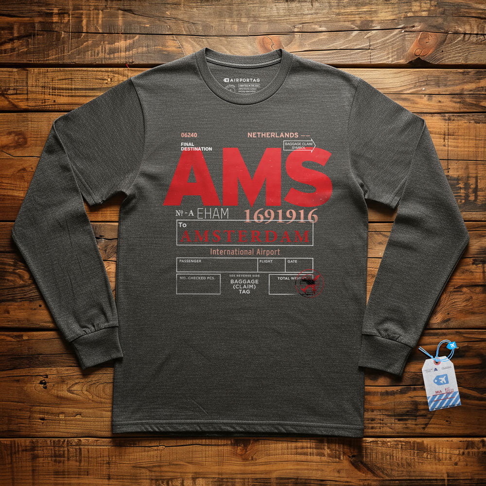 AMS Code - Long Sleeve T-Shirt