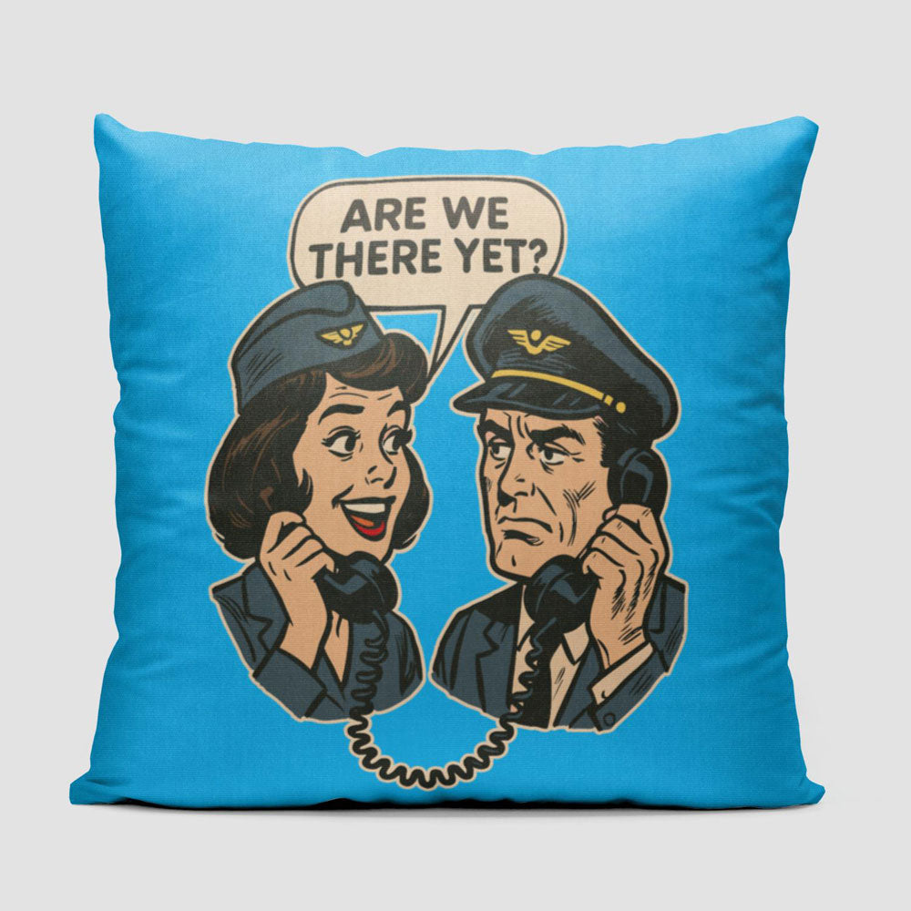 Are We There Yet? - Throw Pillow