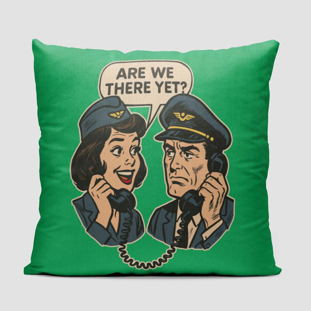 Are We There Yet? - Throw Pillow