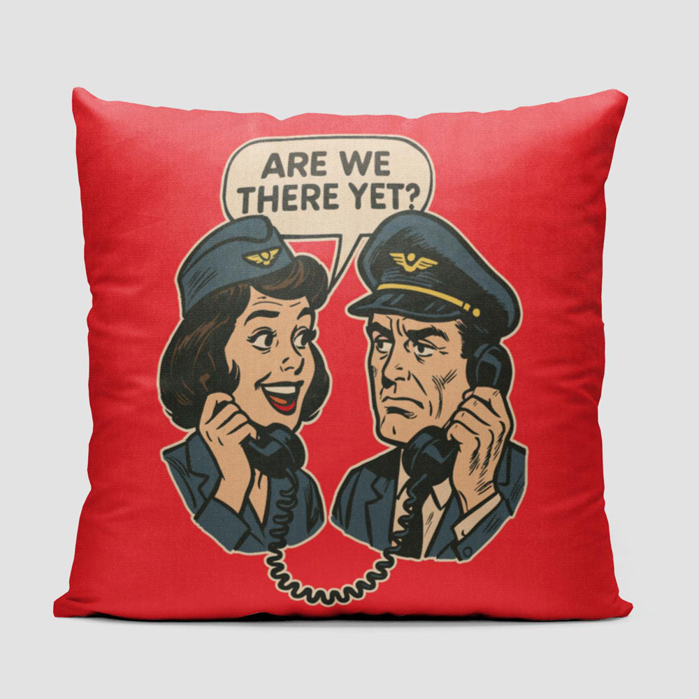 Are We There Yet? - Throw Pillow