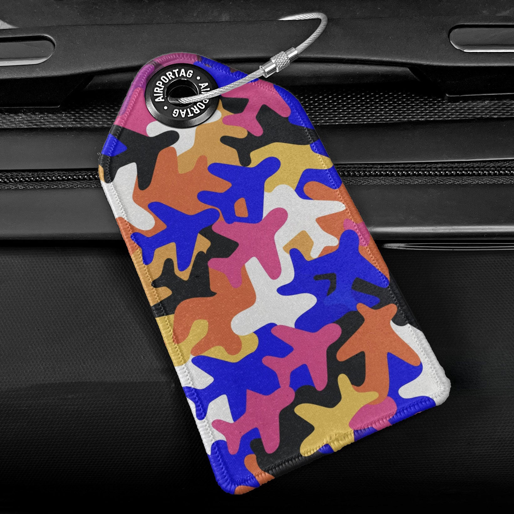 Art Plane Camo - Luggage Tag