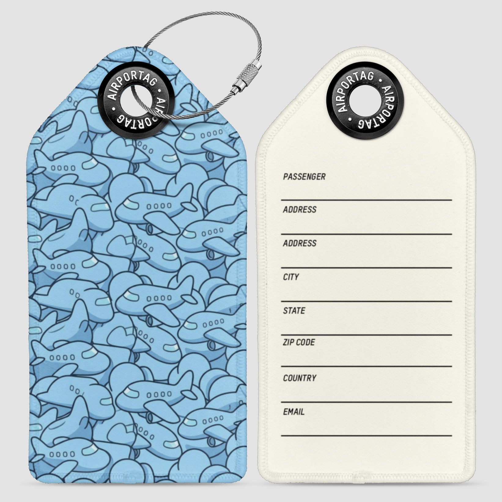 Art Planes Cute - Luggage Tag