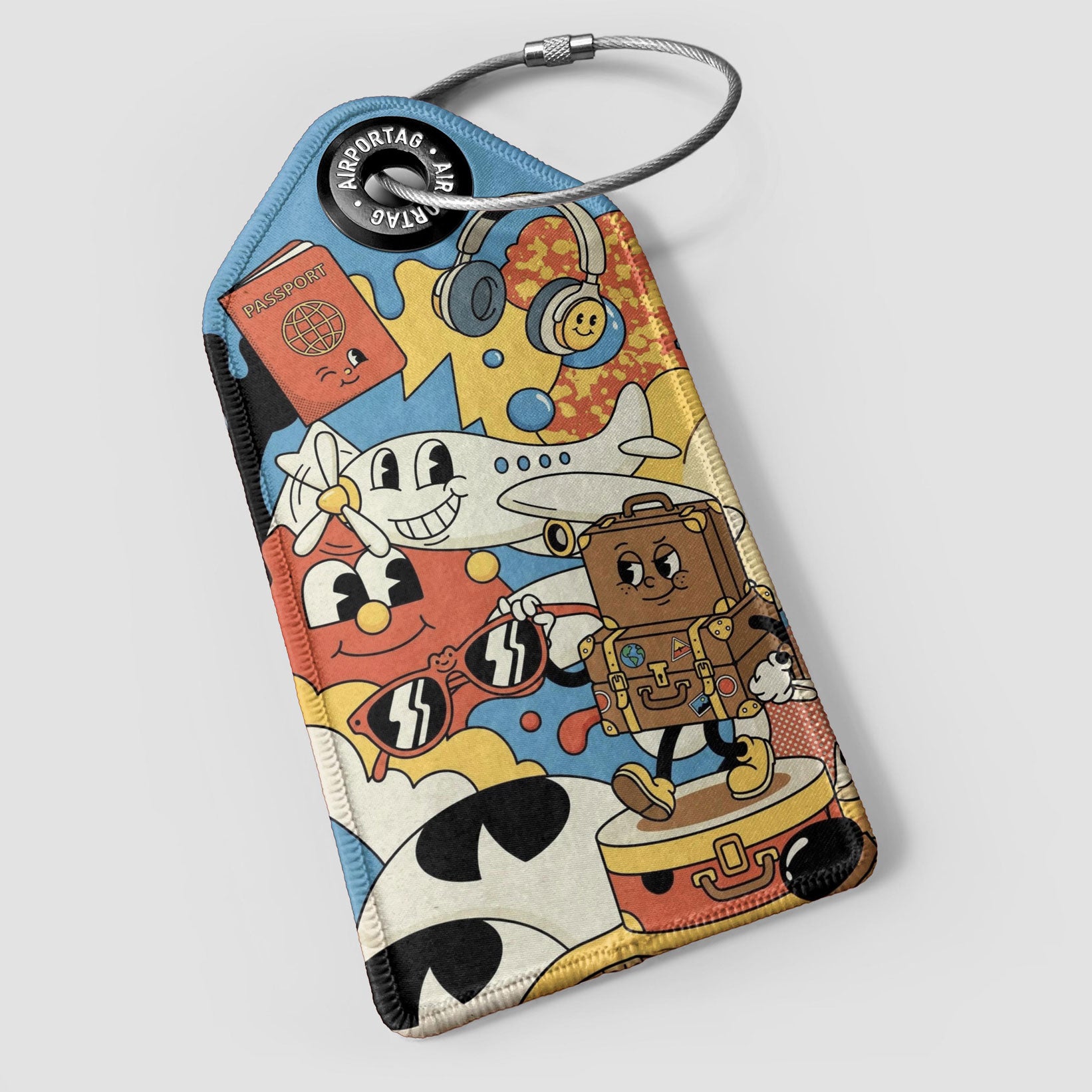 Art Travel Party Fun - Luggage Tag