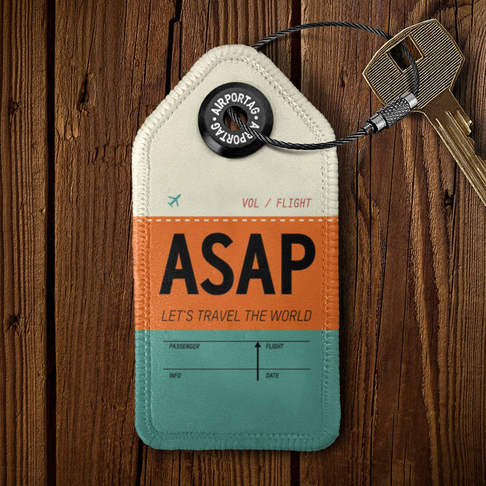 ASAP Funny Abbreviation - Keychain