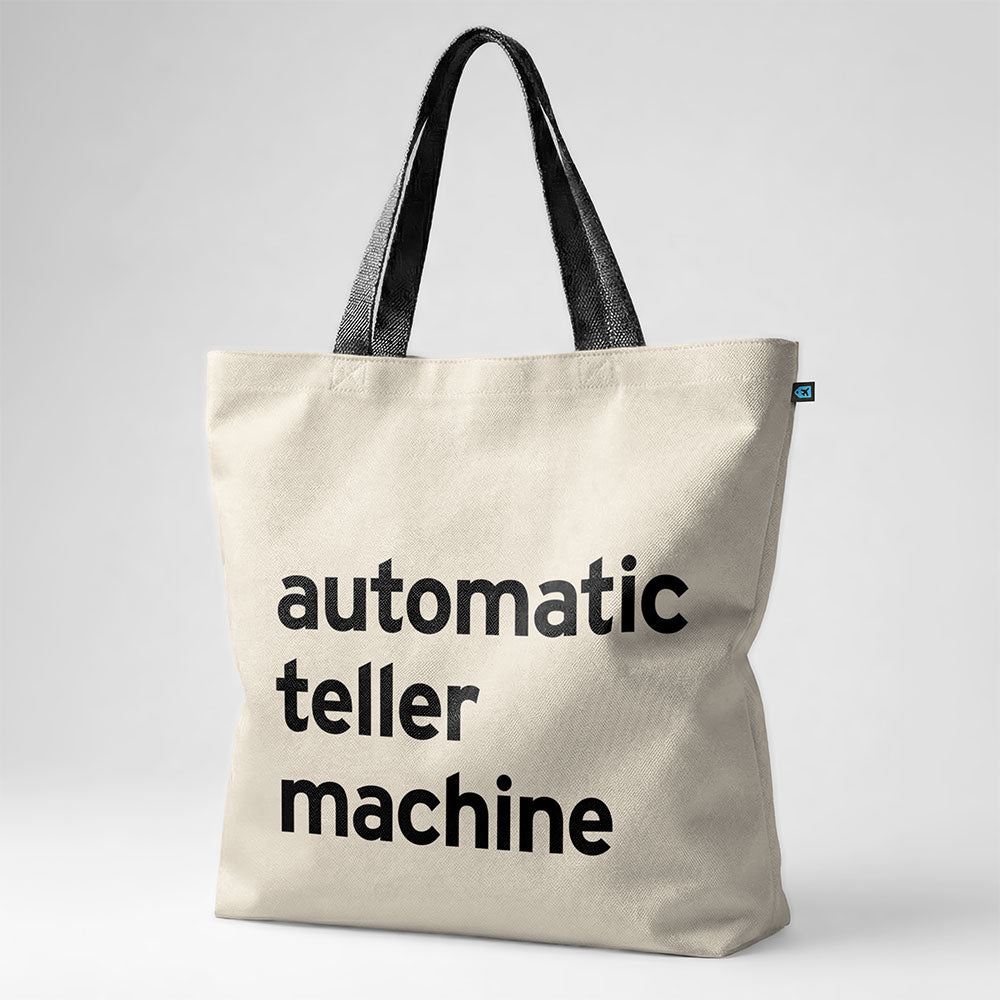 Automatic Teller Machine - Tote Bag