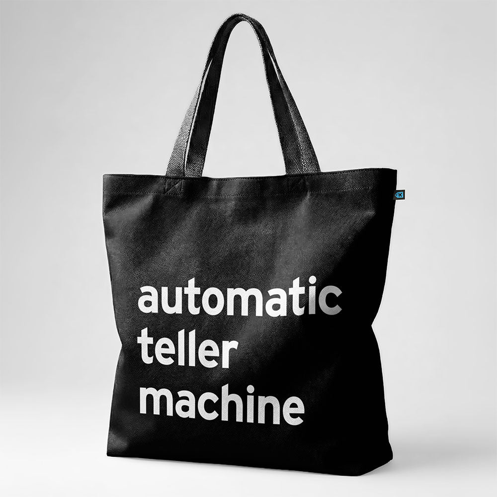 Automatic Teller Machine - Tote Bag