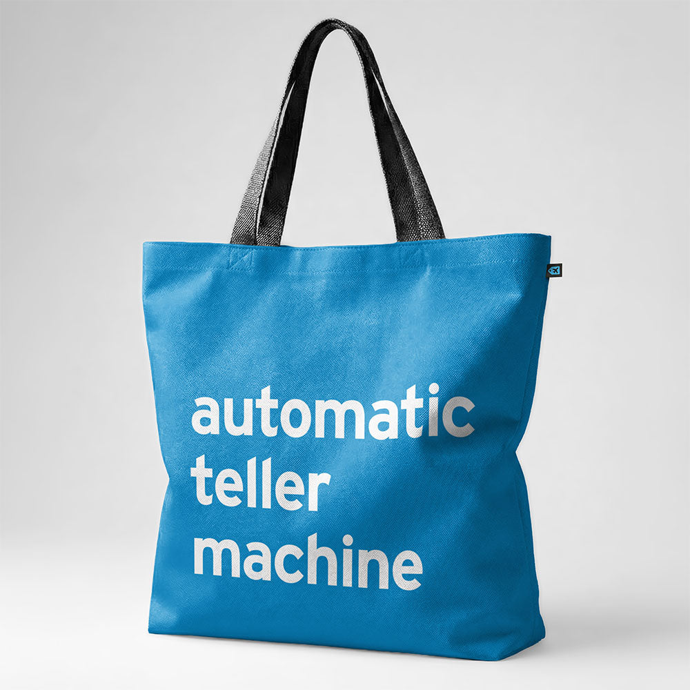 Automatic Teller Machine - Tote Bag