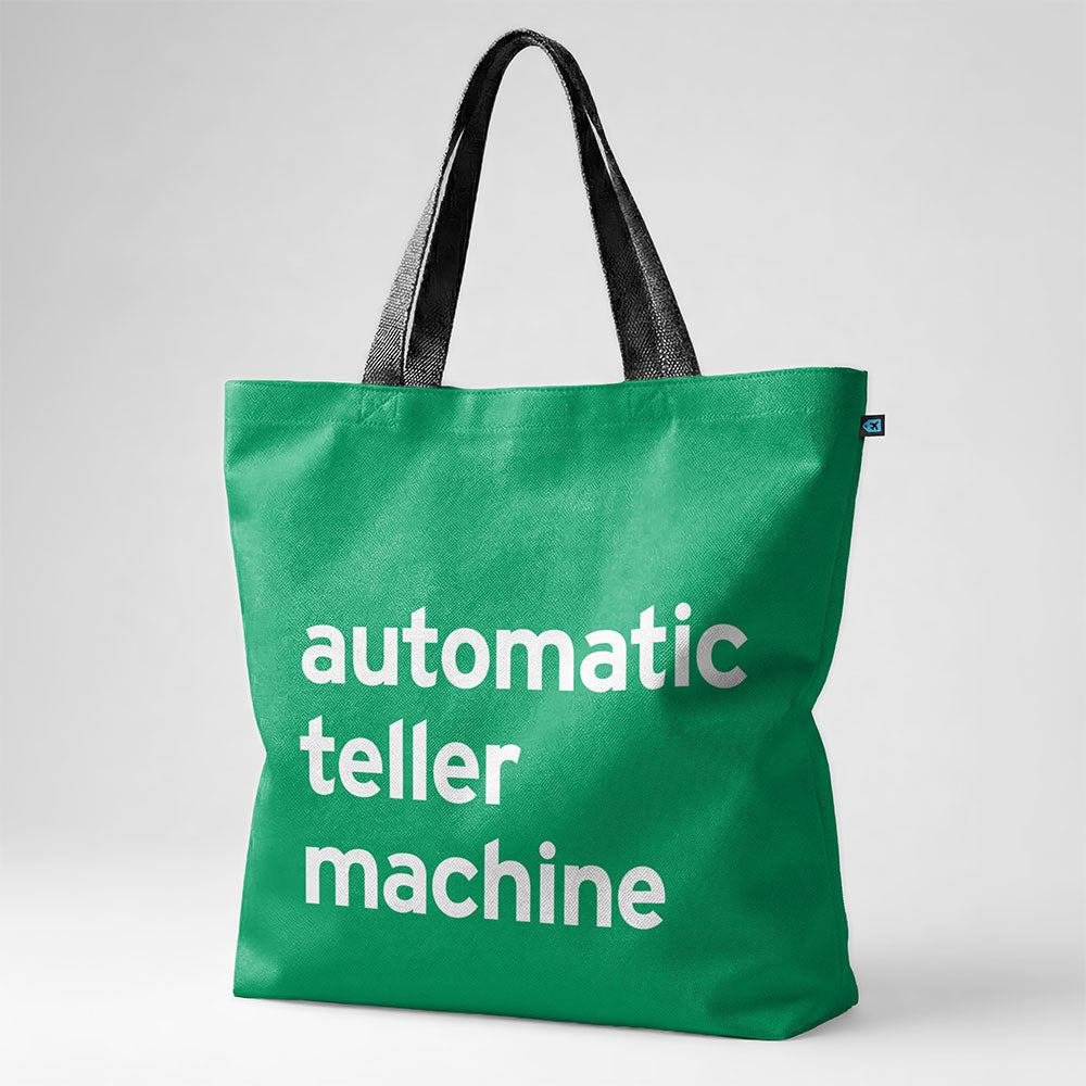 Automatic Teller Machine - Tote Bag