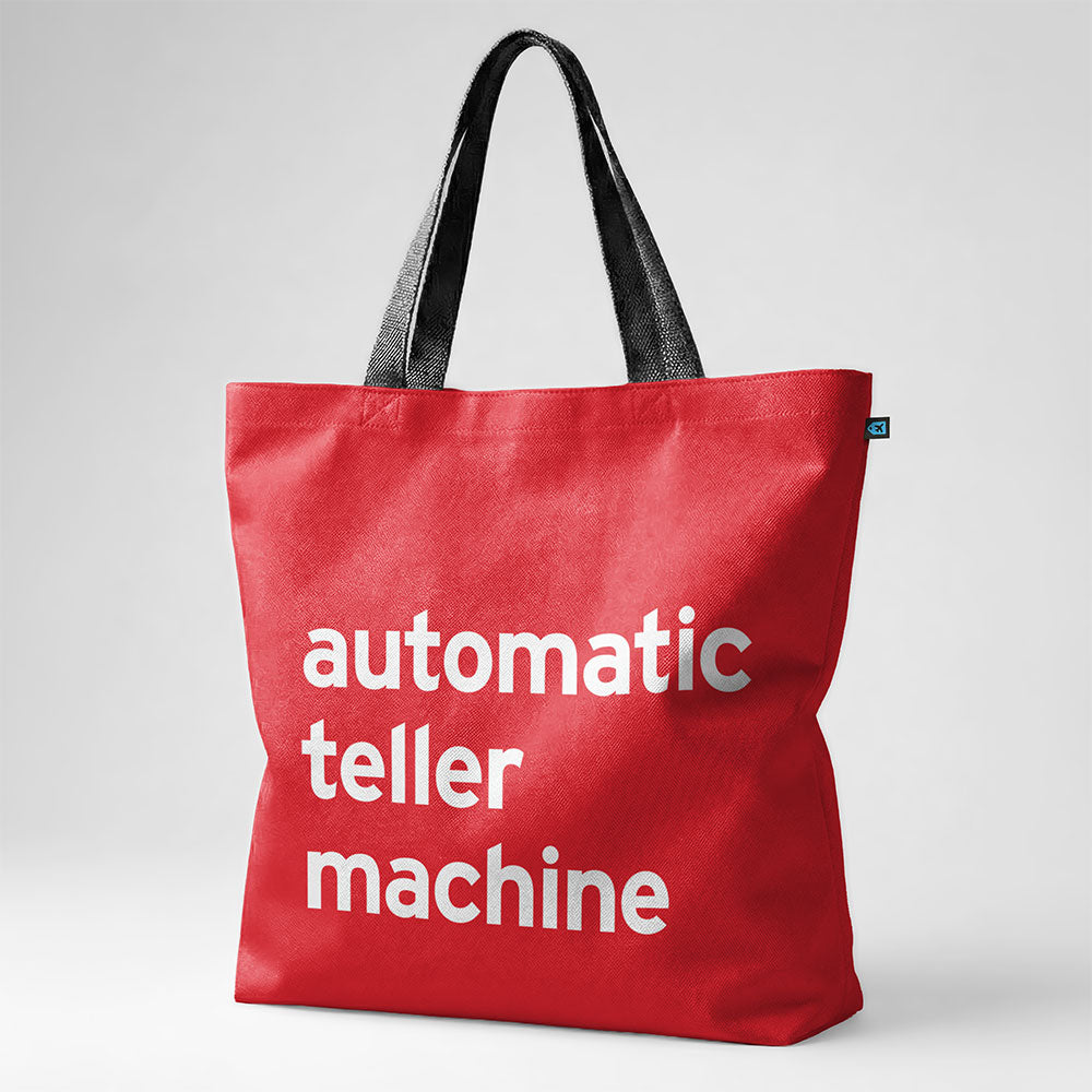 Automatic Teller Machine - Tote Bag