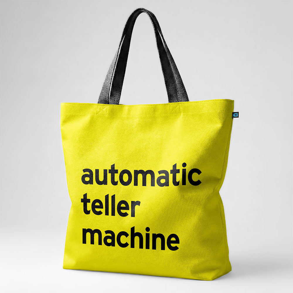 Automatic Teller Machine - Tote Bag
