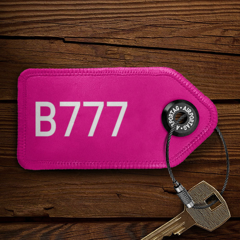 B777 - Tag Keychain