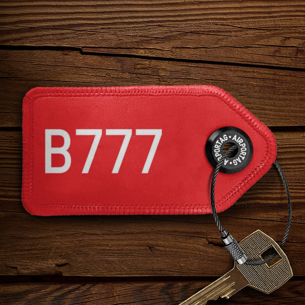 B777 - Tag Keychain
