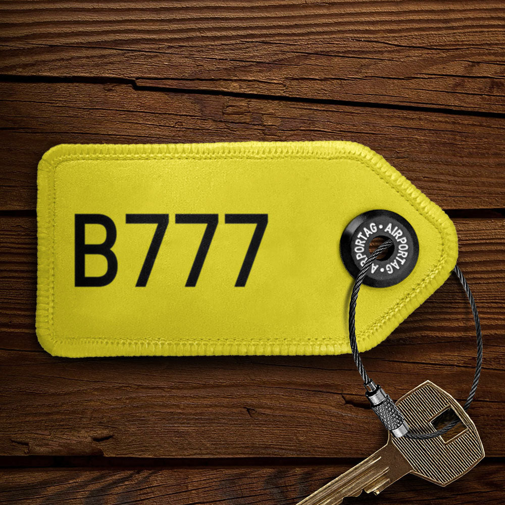B777 - Tag Keychain