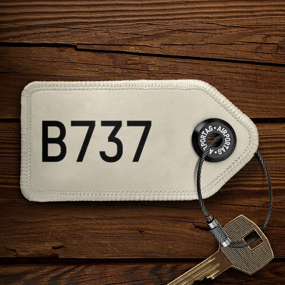 B737 - Tag Keychain