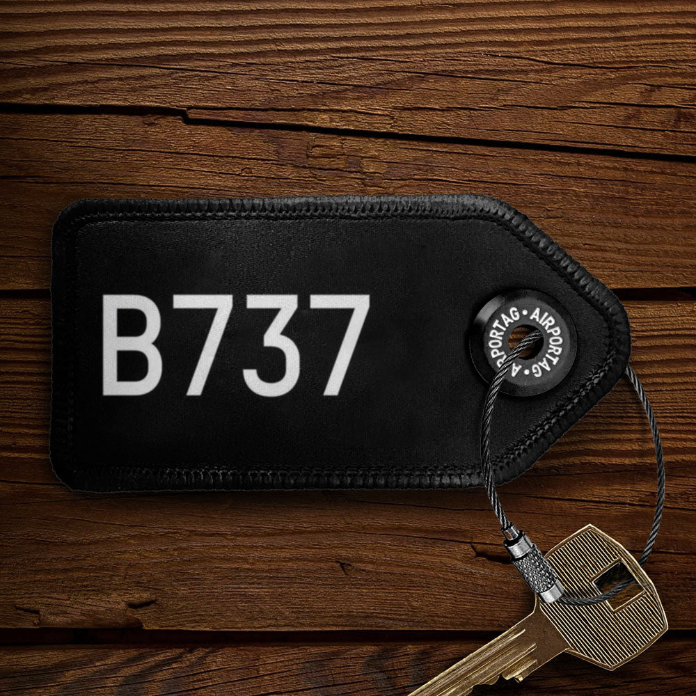 B737 - Tag Keychain