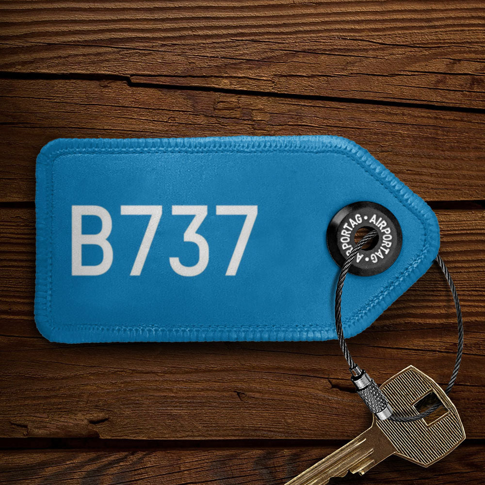 B737 - Tag Keychain