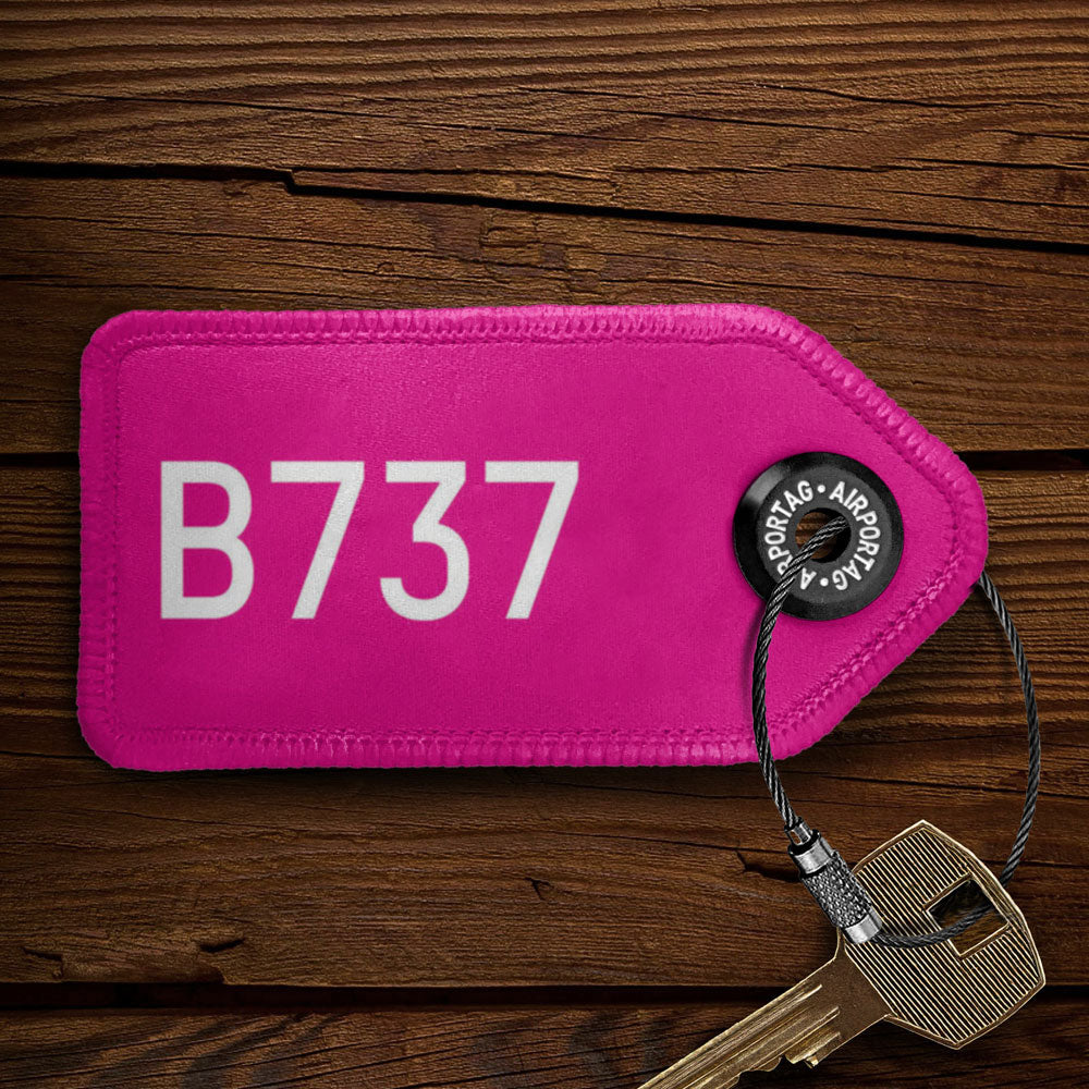 B737 - Tag Keychain