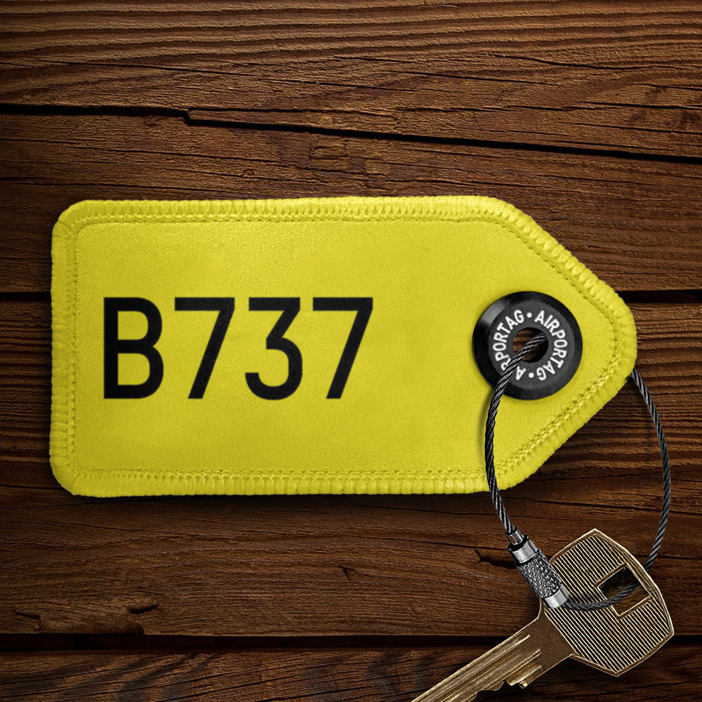 B737 - Tag Keychain