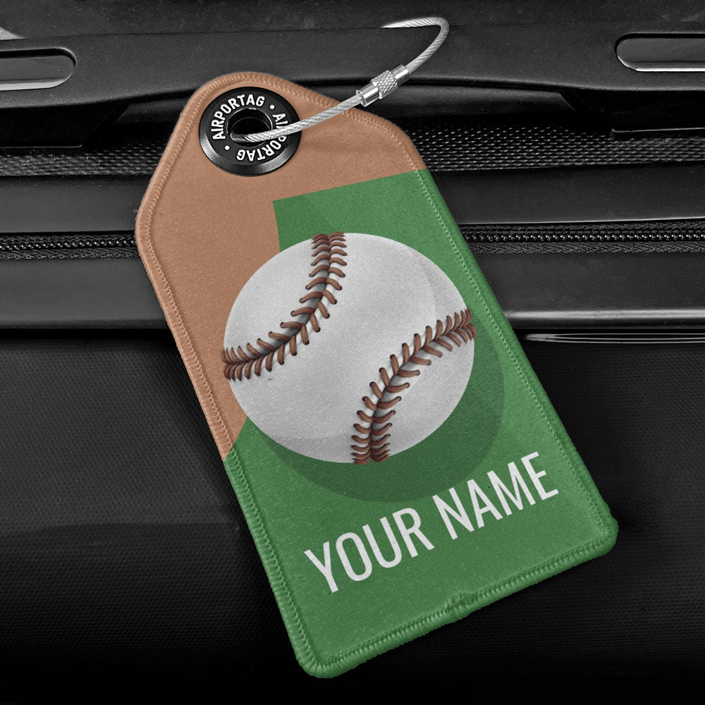 Baseball Ball - Luggage Tag