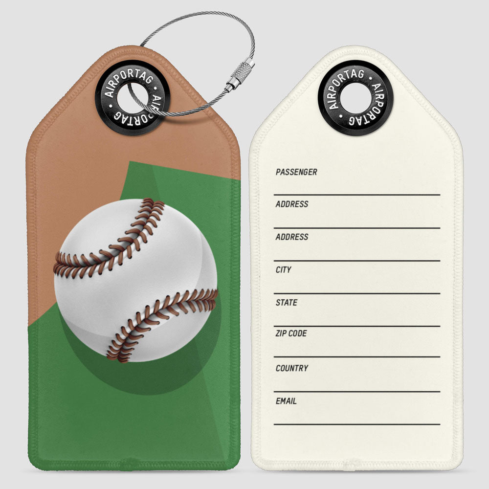 Baseball Ball - Luggage Tag
