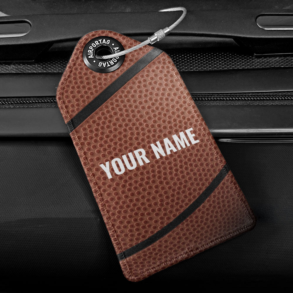 Basketball Ball Texture - Luggage Tag