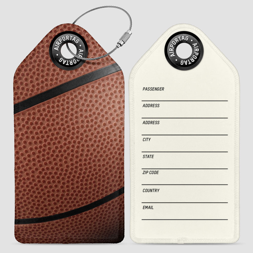Basketball Ball Texture - Luggage Tag